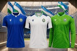 Tuyển Uzbekistan vừa ra mắt áo World Cup đã gây tranh cãi