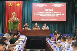 Quảng Ngãi: Hội thảo xác minh khu mộ liệt sĩ tập thể tại Kon Tum