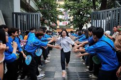 Thí sinh Hà Nội hoàn thành môn Ngữ văn Kỳ thi tuyển sinh lớp 10 công lập