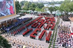 Lễ hưởng ứng Cuộc thi sáng tạo video clip 'Tổ quốc bình yên'