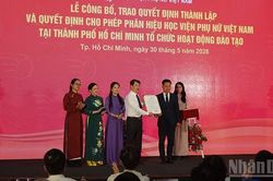 Thành lập Phân hiệu Học viện Phụ nữ Việt Nam tại Thành phố Hồ Chí Minh