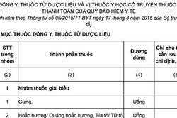 Bổ sung thêm thuốc y học cổ truyền vào danh mục BHYT chi trả
