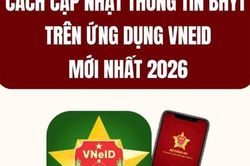 Cách cập nhật thông tin thẻ BHYT trên ứng dụng VNeID mới nhất