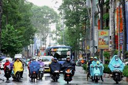 Hôm nay, TPHCM và Nam Bộ có thể mưa suốt ngày