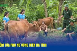 Điểm tựa phụ nữ vùng biên Hà Tĩnh