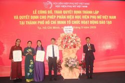 Học viện Phụ nữ Việt Nam chính thức có Phân hiệu tại TPHCM
