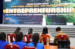 Cà Mau lần đầu tiên tổ chức cuộc thi Hùng biện tiếng Anh dành cho sinh viên