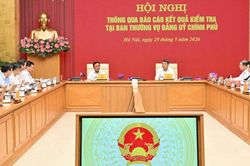Đảng ủy Chính phủ: Đẩy mạnh hoàn thiện thể chế, phát triển hạ tầng số