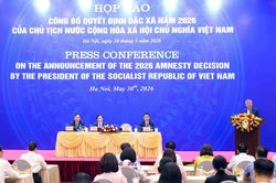 9.950 phạm nhân được Chủ tịch nước đặc xá
