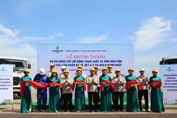 NMLD Dung Quất tăng 45% năng lực xuất sản phẩm bằng đường bộ