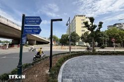 Cận cảnh nơi ở mới cho người dân thuộc diện giải tỏa dự án cầu vượt sông Hồng