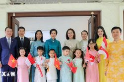 Hoạt động của Phu nhân Tổng Bí thư, Chủ tịch nước Tô Lâm tại Singapore