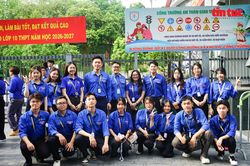 Sắc xanh tình nguyện đồng hành cùng sĩ tử vào lớp 10 THPT