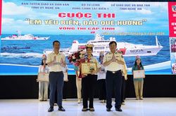 100 học sinh xuất sắc tham gia vòng chung kết Cuộc thi 'Em yêu biển, đảo quê hương' tại Nghệ An