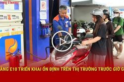 Xăng E10 triển khai ổn định trên thị trường trước giờ G