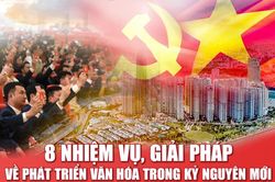 8 nhiệm vụ, giải pháp về phát triển văn hóa trong kỷ nguyên mới