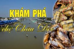 Khám phá chợ Châu Đốc