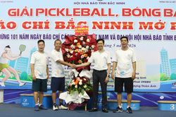Sôi nổi Giải thể thao báo chí Bắc Ninh mở rộng năm 2026