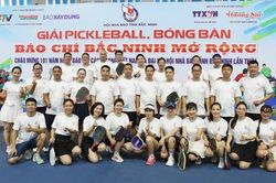 Sôi nổi Giải thể thao báo chí Bắc Ninh mở rộng năm 2026