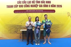 Gần 300 vận động viên tham dự Giải Quần vợt, Pickleball các câu lạc bộ Bắc Ninh