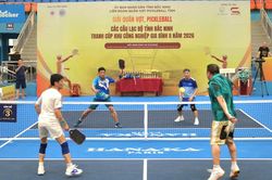 Gần 300 vận động viên tham dự Giải Quần vợt, Pickleball các câu lạc bộ Bắc Ninh