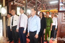 Lễ giỗ lần thứ 151 Anh hùng dân tộc Thủ khoa Nguyễn Hữu Huân