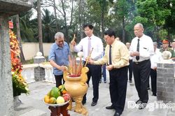 Lễ giỗ lần thứ 151 Anh hùng dân tộc Thủ khoa Nguyễn Hữu Huân