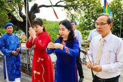 Lễ tưởng niệm 139 năm Ngày mất nhà yêu nước Mai Xuân Thưởng