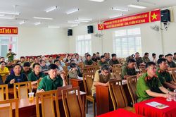 Tập huấn an toàn phòng cháy, chữa cháy tại 2 xã Nam Ninh Hòa và Hòa Trí