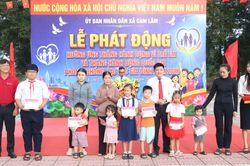 Xã Cam Lâm phát động hưởng ứng Tháng hành động vì trẻ em năm 2026