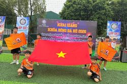 Khai giảng khóa bóng đá hè năm 2026