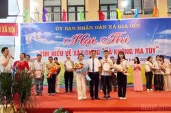 Xã Gia Hội tổ chức Hội thi tìm hiểu xây dựng 'Xã không ma túy'