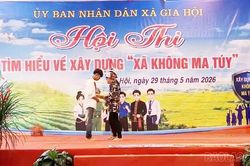 Xã Gia Hội tổ chức Hội thi tìm hiểu xây dựng 'Xã không ma túy'