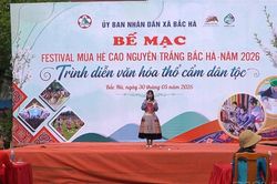 Bế mạc Festival mùa Hè cao nguyên trắng Bắc Hà năm 2026
