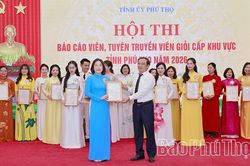 Bế mạc Hội thi Báo cáo viên, tuyên truyền viên giỏi khu vực trung tâm tỉnh Phú Thọ năm 2026