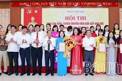 Bế mạc Hội thi Báo cáo viên, tuyên truyền viên giỏi khu vực trung tâm tỉnh Phú Thọ năm 2026