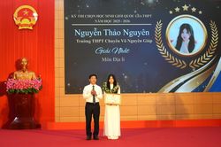 Vinh danh, trao thưởng cho học sinh đoạt giải các kỳ thi, cuộc thi cấp quốc gia năm học 2025-2026
