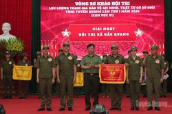 Hội thi lực lượng tham gia bảo vệ an ninh, trật tự ở cơ sở giỏi tỉnh Tuyên Quang lần thứ nhất năm 2026 khu vực VI