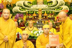 Bổ nhiệm Đại đức Thích Trung Giảng làm trụ trì chùa Chơn Giác (xã Nhà Bè, TP.HCM)