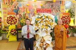 Trang nghiêm Đại lễ Phật đản Phật lịch 2570 của Phật giáo liên phường, tại chùa Huỳnh Kim