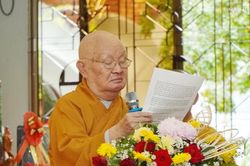 Trang nghiêm Đại lễ Phật đản Phật lịch 2570 của Phật giáo liên phường, tại chùa Huỳnh Kim