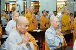 Trang nghiêm Đại lễ Phật đản Phật lịch 2570 của Phật giáo liên phường, tại chùa Huỳnh Kim