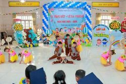 Trường Mầm non Kiều Đàm tổng kết năm học 2025-2026 và lễ ra trường cho trẻ lớp Lá