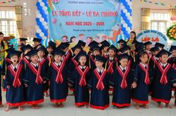 Trường Mầm non Kiều Đàm tổng kết năm học 2025-2026 và lễ ra trường cho trẻ lớp Lá