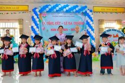 Trường Mầm non Kiều Đàm tổng kết năm học 2025-2026 và lễ ra trường cho trẻ lớp Lá