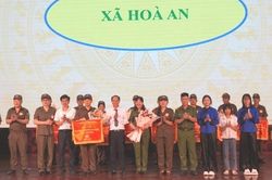 Cụm thi đua số 1 tổ chức Hội thi 'Lực lượng tham gia bảo vệ an ninh, trật tự ở cơ sở giỏi' lần thứ I