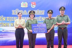 Tuổi trẻ CAND thực hiện hoạt động an sinh tại Cà Mau trị giá gần 1,3 tỷ đồng