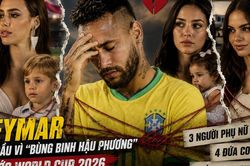 Có 4 người con với 3 phụ nữ, Neymar vướng rắc rối gia đình trước ngày hội World Cup
