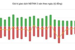 Khối ngoại có tháng bán ròng mạnh nhất từ đầu năm