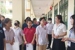 Xã Trung Giã bảo đảm kỳ thi tuyển sinh vào lớp 10 an toàn, nghiêm túc